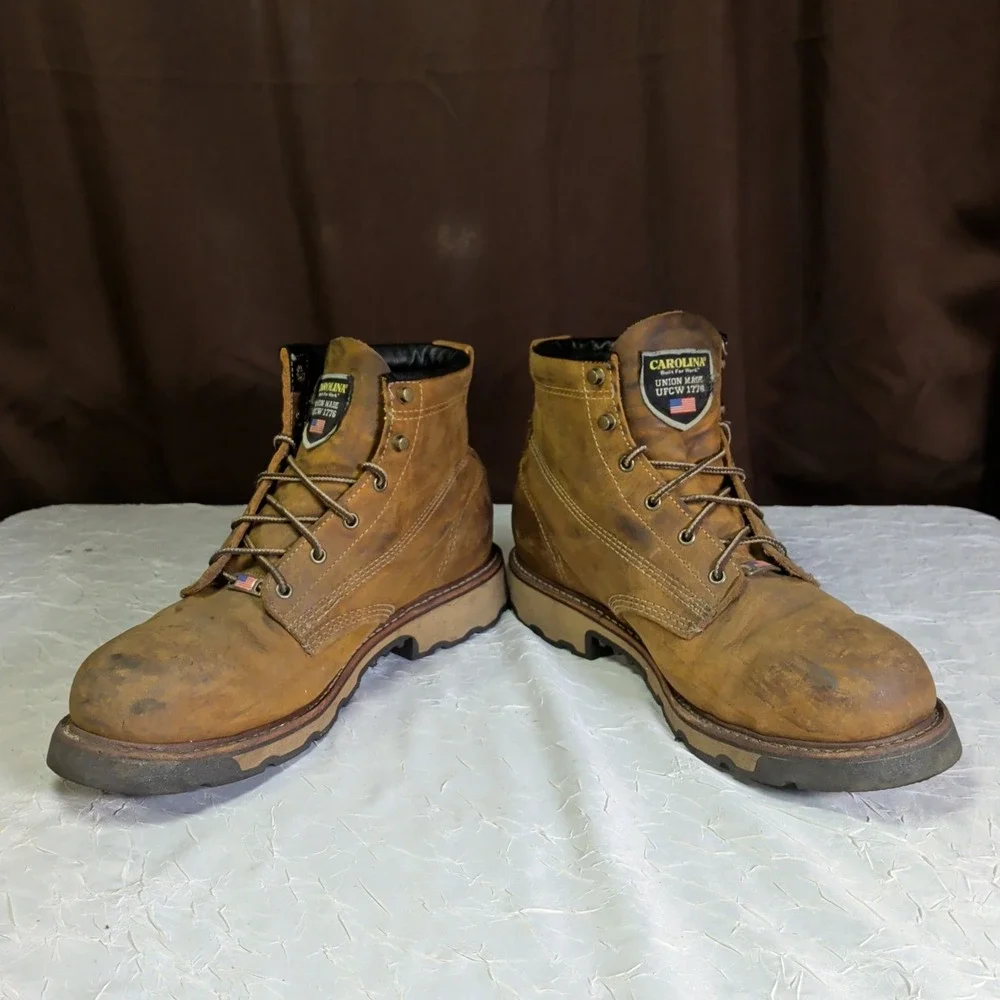 Carolina Ferric Boots Mens Size 12EE 2E 6